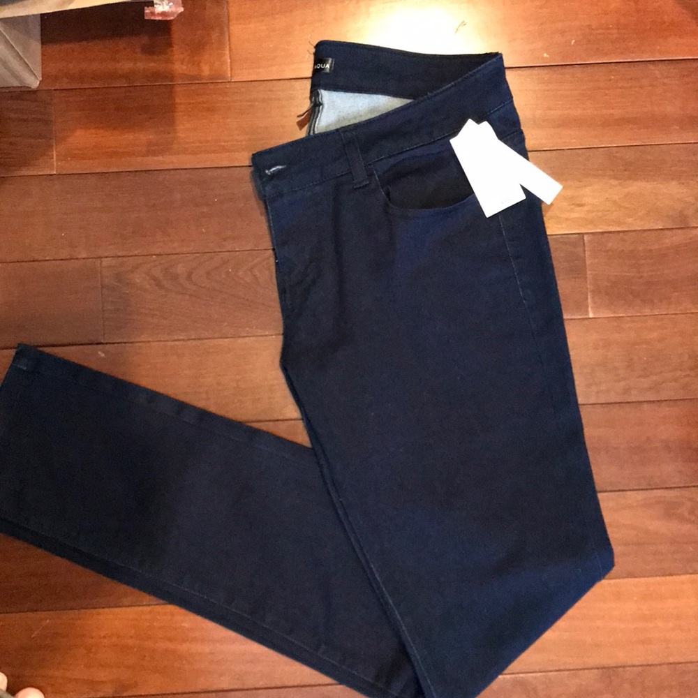 Aqua Skinny Stretch Pants